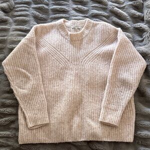 Madewell Soft Cream Knit Pullover